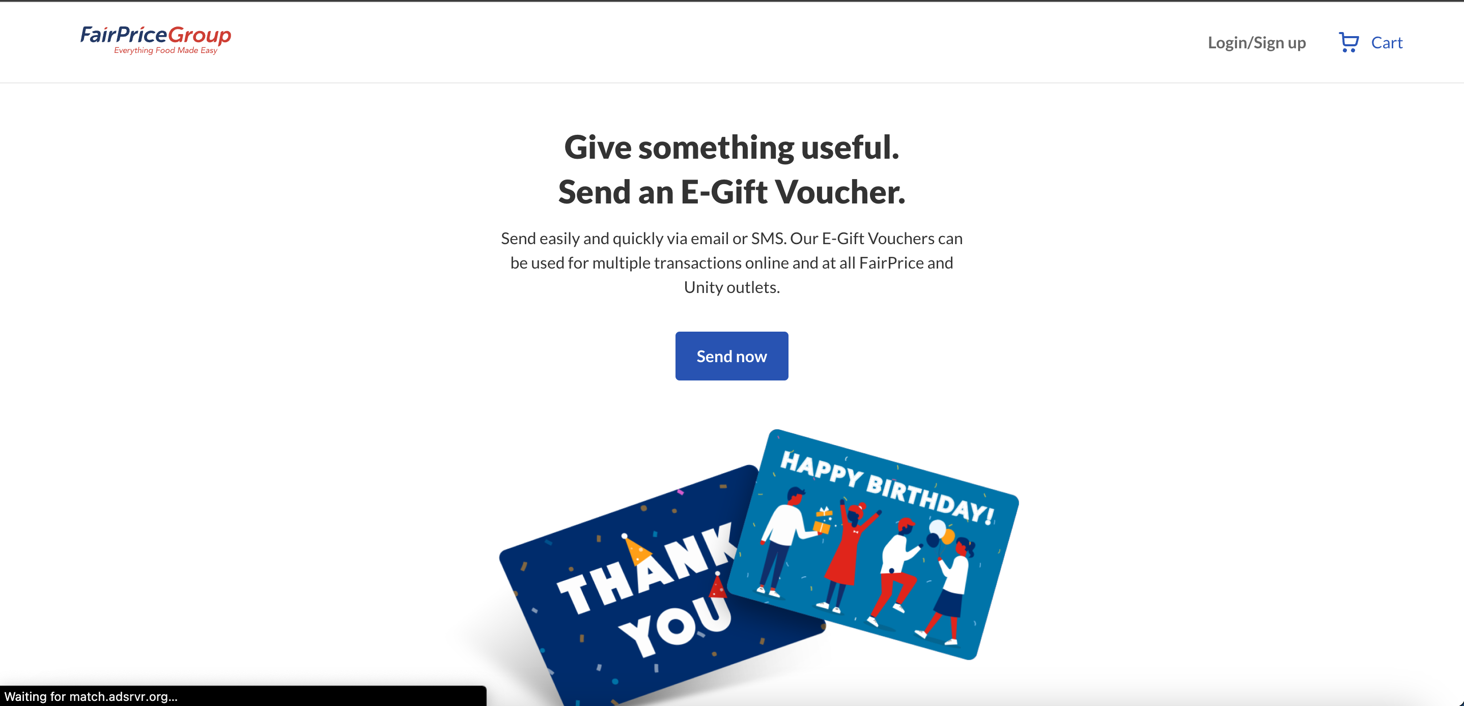 FairPrice - E-Gift Voucher