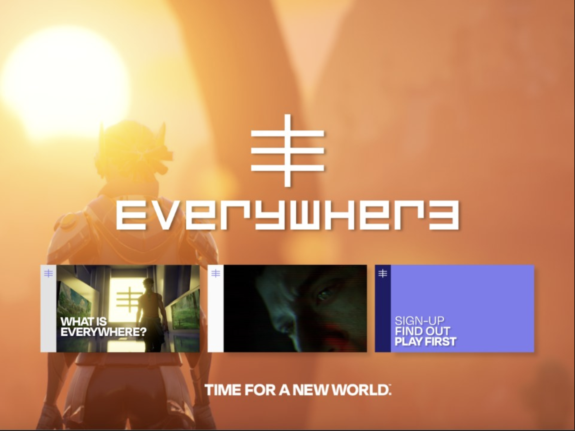 EVERYWHERE - Gaming Website